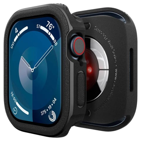 Pasek do APPLE WATCH 10 (46MM) Spigen Caseology Vault Matte czarne w sklepie Wasserman.eu