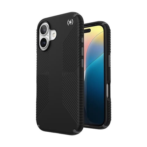 Speck Presidio2 Grip - Etui iPhone 16 (Black / Slate Grey / White) w sklepie Wasserman.eu
