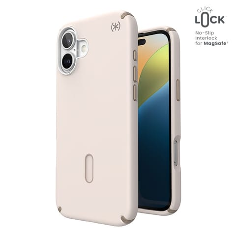 ⁨Speck Presidio2 Pro ClickLock & MagSafe - Etui iPhone 16 Plus (Bleached Bone / Heirloom Gold / Hazel Brown)⁩ w sklepie Wasserman.eu