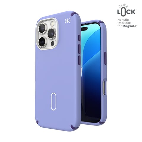 ⁨Speck Presidio2 Pro ClickLock & MagSafe - Etui iPhone 16 Pro (Future Lavender / Cassis Purple / White)⁩ w sklepie Wasserman.eu