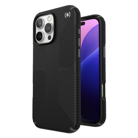 Speck Presidio2 Grip - Etui iPhone 16 Pro Max (Black / Slate Grey / White) w sklepie Wasserman.eu