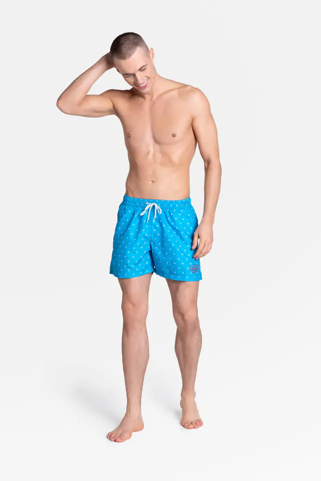 ⁨Swimming trunks Shall 38863-56X Blue (Size M)⁩ at Wasserman.eu