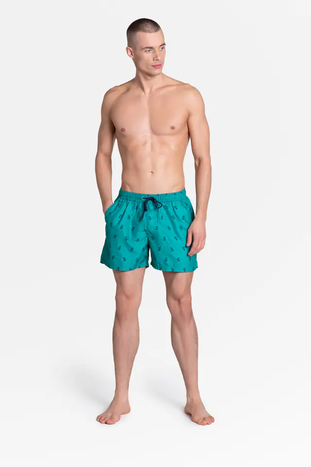 ⁨Swimming trunks Ship 38861-77X green (size M)⁩ at Wasserman.eu