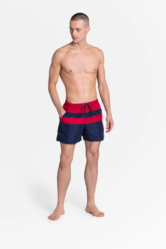 ⁨Swimming trunks Side 38858-59x Navy (size M)⁩ at Wasserman.eu