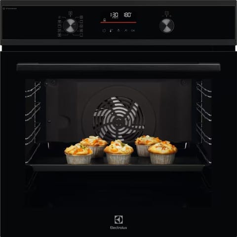 ⁨Electrolux EOD6C77H SteamBake 600 catalytic oven 72 l A Black, Stainless steel⁩ at Wasserman.eu