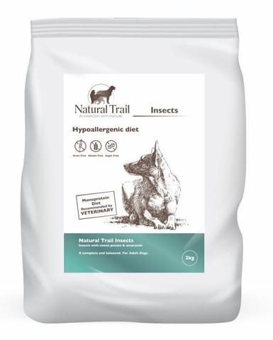 ⁨NATURAL TRAIL Premium Insects - dry dog food - 2kg⁩ at Wasserman.eu