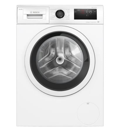 ⁨Bosch | Washing Machine | WAU28PI0SN | Energy efficiency class A | Front loading | Washing capacity 9 kg | 1400 RPM | Depth 63 cm | Width 60 cm | Display | LED | White⁩ at Wasserman.eu