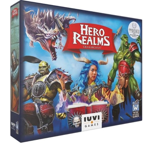 ⁨Hero Realms: Gra karciana IUVI Games⁩ w sklepie Wasserman.eu