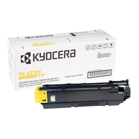 ⁨Kyocera oryginalny toner 1T02YJANL0, TK-5370Y, yellow, 5000s⁩ w sklepie Wasserman.eu