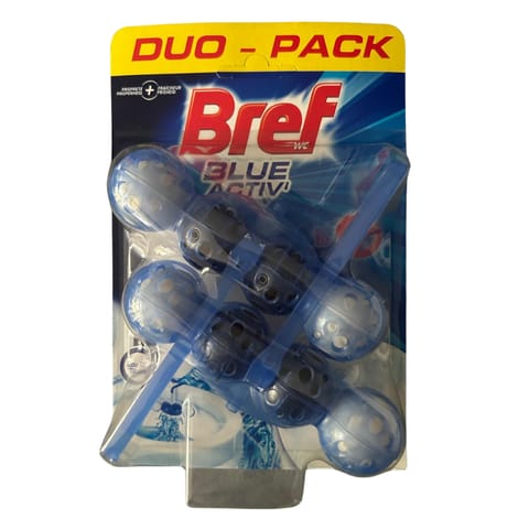 ⁨Bref Blue Activ Hygiene Zawieszka WC 2 x 50 g⁩ w sklepie Wasserman.eu