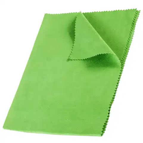 ⁨Microfiber cloth 40x30cm green GreenBlue GB840 Shine Glass streakless⁩ at Wasserman.eu