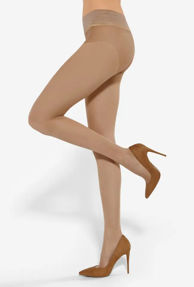 ⁨Discrette tights 15DEN Golden (size 4-l)⁩ at Wasserman.eu