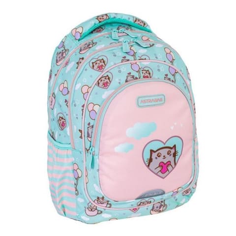 ⁨Plecak dwukomorowy Astrabag Kitty's World AB330⁩ w sklepie Wasserman.eu