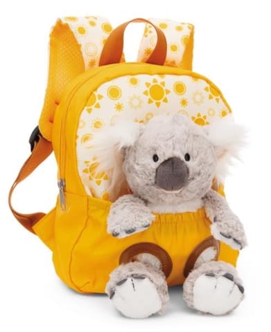 ⁨NICI 49842 Plecak 21x26cm żółty + maskotka Koala 25cm⁩ w sklepie Wasserman.eu