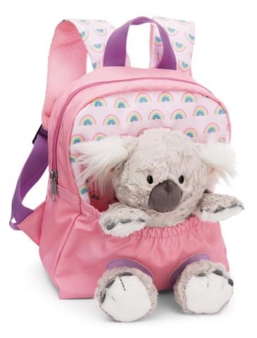 ⁨NICI 49841 Backpack 21x26cm pink + Koala mascot 25cm⁩ at Wasserman.eu