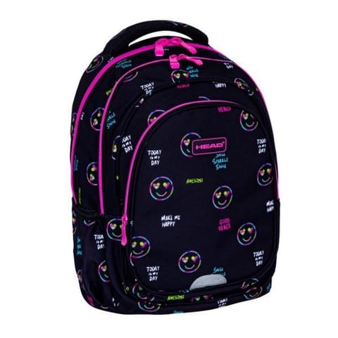 ⁨Two-compartment backpack Head Smile Sparkle Shine AB300⁩ at Wasserman.eu