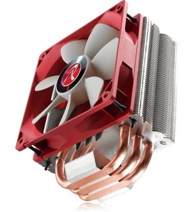 ⁨RAIJINTEK Themis Processor Cooler 12 cm Copper, Metallic, Red⁩ at Wasserman.eu