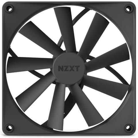 ⁨NZXT F140Q Computer case Fan 14 cm Black 1 pc(s)⁩ at Wasserman.eu