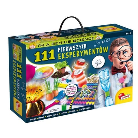 ⁨I'm a Genius Science 111 pierwszych eksperymentów PL97562 LISCIANI⁩ w sklepie Wasserman.eu