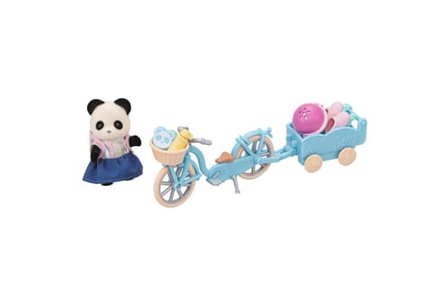 ⁨Sylvanian Families Panda Rosalina Zestaw rower i wrotki 5652⁩ w sklepie Wasserman.eu