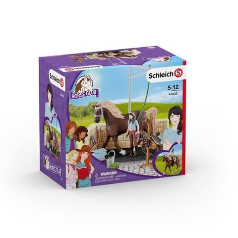 ⁨Schleich 42438 Myjnia dla koni Emily i Luna Horse Club⁩ w sklepie Wasserman.eu