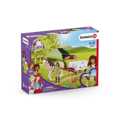 ⁨Schleich 42533 Przygoda Sary na kampingu Horse Club⁩ w sklepie Wasserman.eu