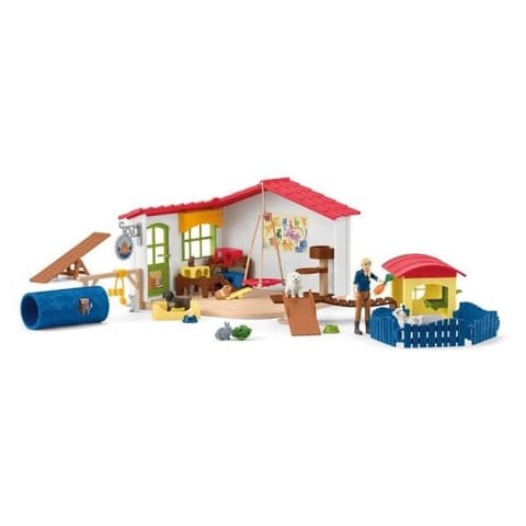 ⁨Schleich 42607 Hotel dla zwierząt⁩ w sklepie Wasserman.eu