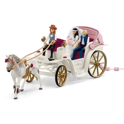 ⁨Schleich 42641 Powóz weselny z koniem Horse Club⁩ w sklepie Wasserman.eu