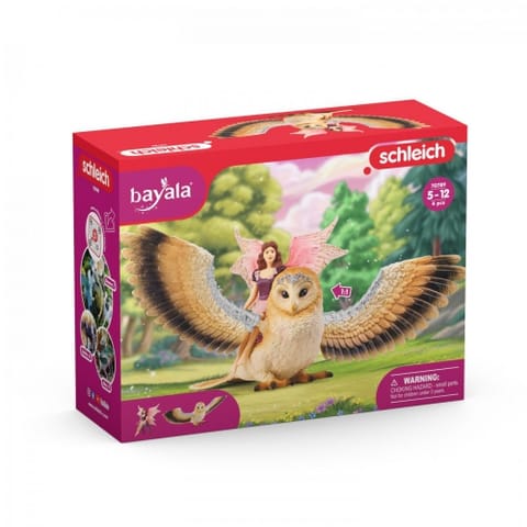 ⁨Schleich 70789 Wróżka lecąca na sowie Bayala⁩ w sklepie Wasserman.eu