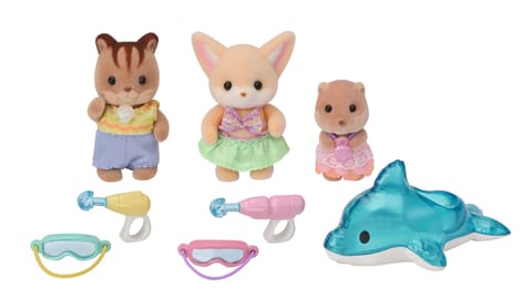 ⁨Sylvanian Families Przedszkole Zabawa w basenie Baby Trio 5749 p6⁩ w sklepie Wasserman.eu