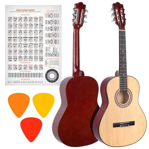 ⁨NN BD 36 3/4 Classical Guitar for Learning NATURAL⁩ at Wasserman.eu