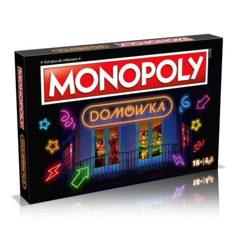 ⁨Monopoly Domówka gra 03920 WINNING MOVES⁩ w sklepie Wasserman.eu