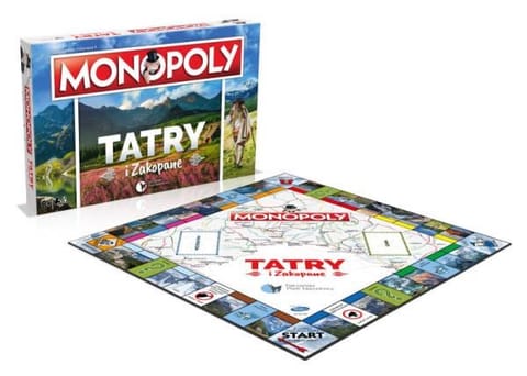 ⁨Monopoly - Zakopane i Tatry 036184 WINNING MOVES⁩ w sklepie Wasserman.eu