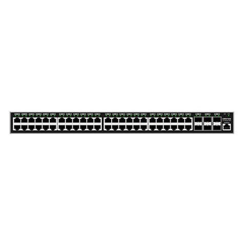 ⁨Grandstream Networks GWN7806P network switch Managed L2+ Gigabit Ethernet (10/100/1000) Power over Ethernet (PoE) Grey⁩ at Wasserman.eu