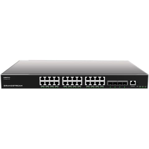 ⁨Grandstream Networks GWN7813 network switch Managed L3 Gigabit Ethernet (10/100/1000) Grey⁩ at Wasserman.eu