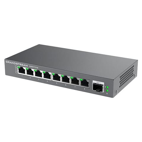 Grandstream Networks GWN7700M network switch Unmanaged 2.5G Ethernet (100/1000/2500) Black at Wasserman.eu