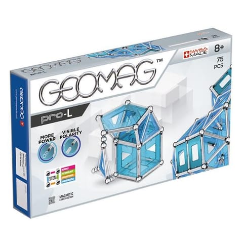 ⁨GEOMAG Pro-L Panels + klocki magnetyczne 75el. G023⁩ w sklepie Wasserman.eu