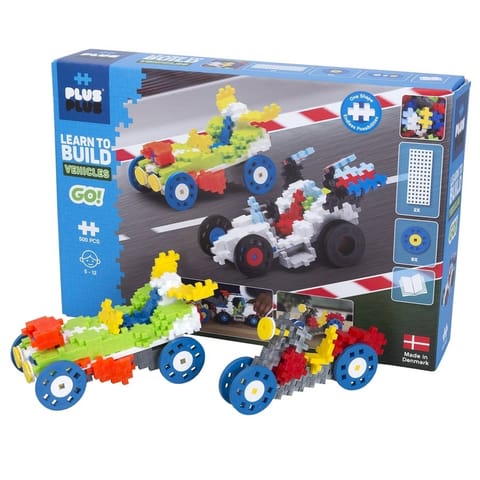 ⁨Plus Plus Bricks Learn to build vehicles 500 pieces 7011⁩ at Wasserman.eu