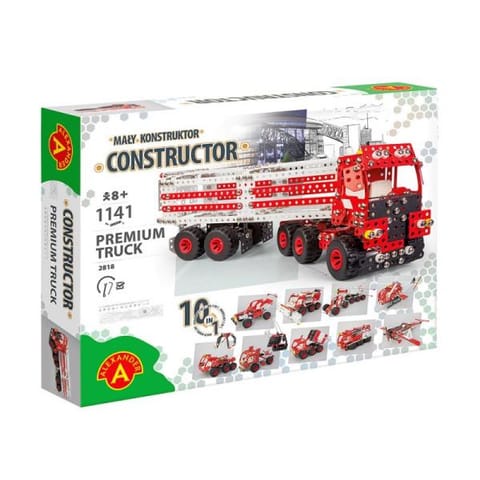 ⁨Small Constructor 10in1 PREMIUM TRUCK 1141 pieces 2818 ALEXANDER⁩ at Wasserman.eu