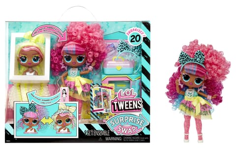 ⁨L.O.L. Surprise! L.O.L. Surprise Tweens Surprise Swap Fashion Doll- Curls-2- Crimps Cora⁩ at Wasserman.eu