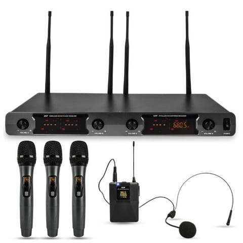 ⁨NN WMIC4 Wireless Microphone Sound System⁩ at Wasserman.eu