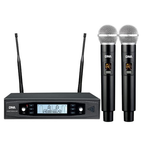 ⁨DNA EVENT VOCAL SET wireless microphone system.⁩ at Wasserman.eu