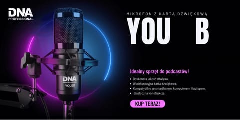 ⁨DNA YOU2B zestaw mikrofon interfejs audio statyw⁩ w sklepie Wasserman.eu