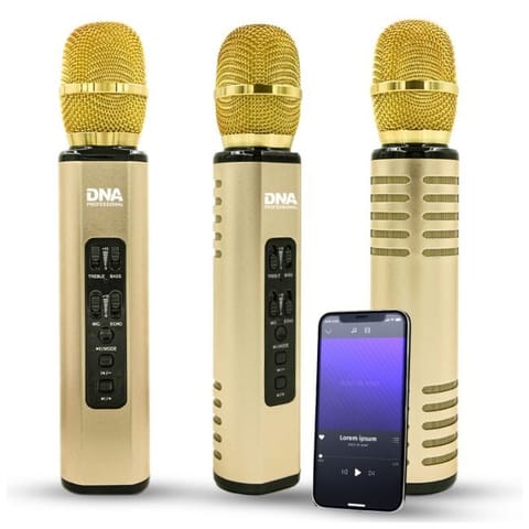 ⁨NN KM6 Karaoke Microphone Bluetooth Wireless Speaker⁩ at Wasserman.eu