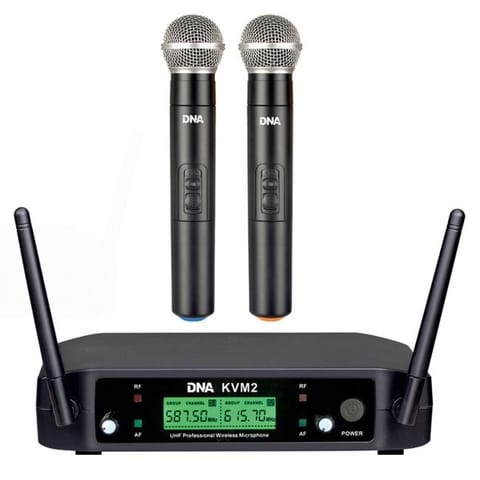 ⁨DNA KVM 2 Wireless Microphones Sound System⁩ at Wasserman.eu