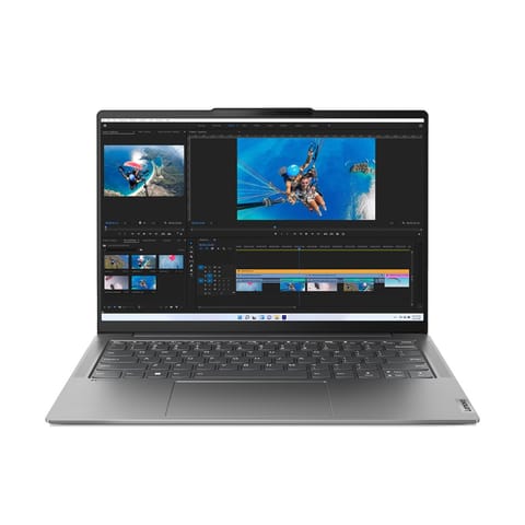 ⁨Lenovo Yoga Slim 6 14IRH8 i5-13500H 14" WUXGA OLED 400nits Glossy 60Hz 16GB Soldered LPDDR5x 5200 SSD512 Intel Iris Xe Graphics Win11 Storm Grey⁩ w sklepie Wasserman.eu