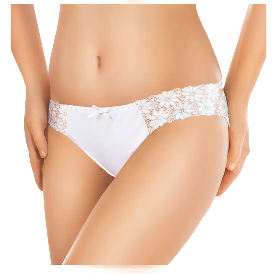 ⁨Figi Aura 041 Białe (Rozmiar L)⁩ w sklepie Wasserman.eu