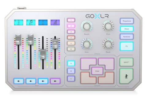 ⁨TC Helicon GO XLR-WH - USB audio mixer and interface, white⁩ at Wasserman.eu