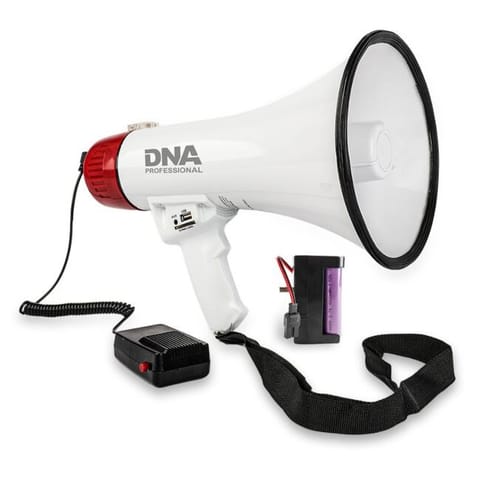 ⁨DNA MEGA1 Megaphone Voice Amplifier Siren USB BT⁩ at Wasserman.eu