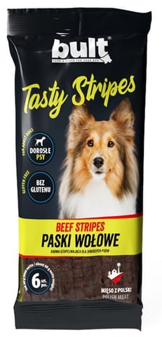 ⁨Bult Tasty Stripes Paski wołowe 6szt⁩ w sklepie Wasserman.eu